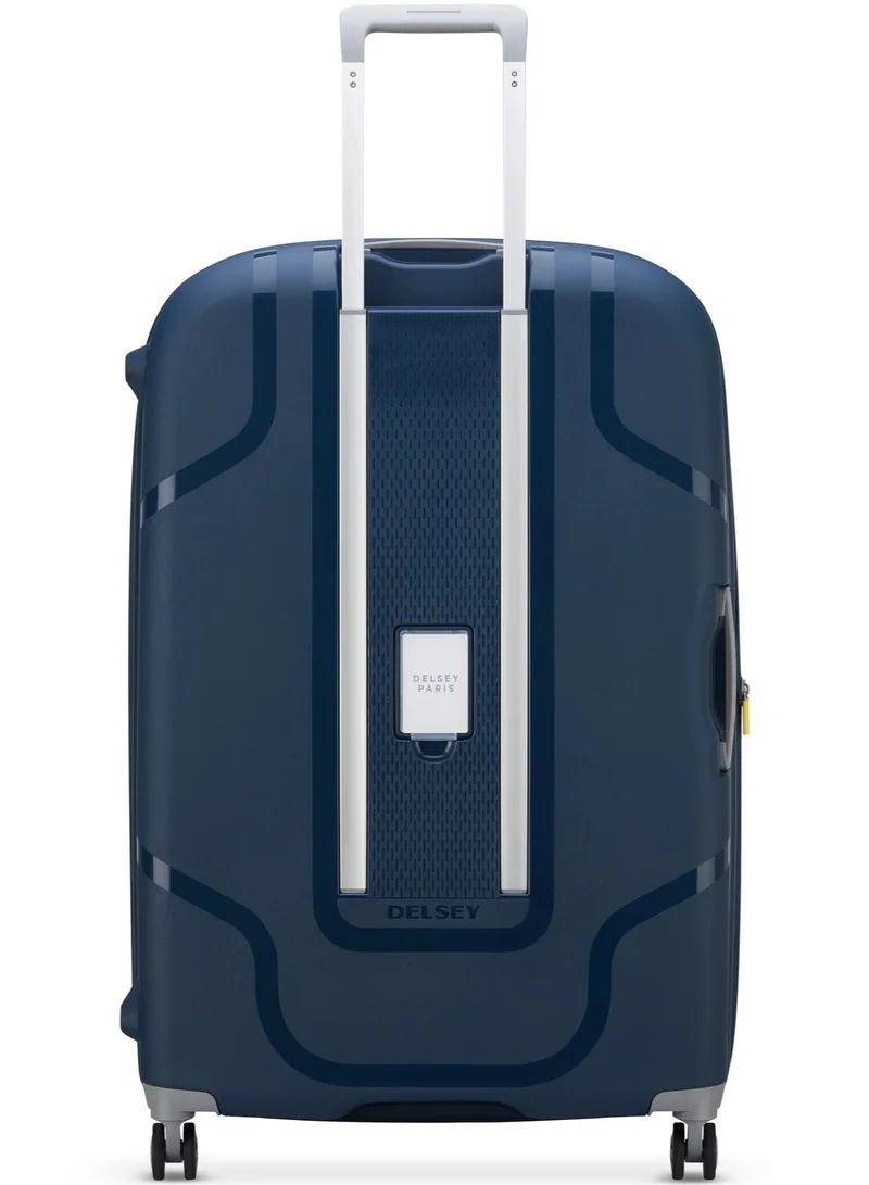 ديلسي _باريس حقيبة سفر كلافيل 83 سم بعجلات مزدوجة قابلة للتوسيع - أزرق جينز